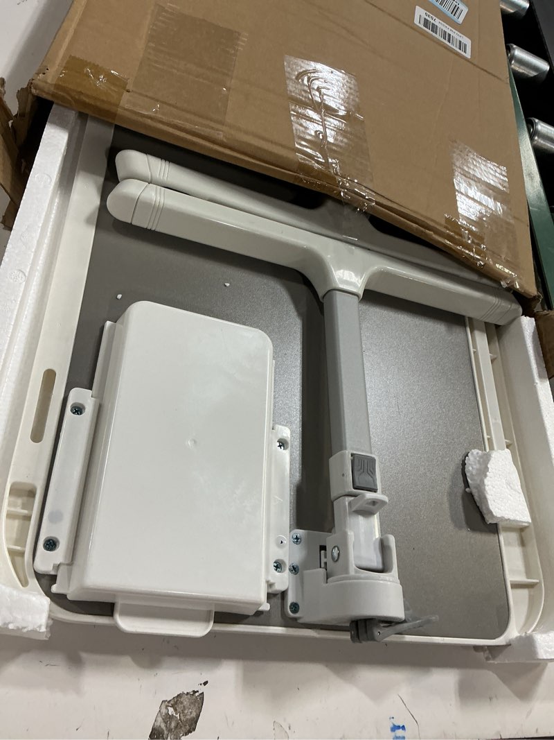 Condition photo showing Good Condition for lap table, foldable adjustable laptop lap desk for bed and sofa, x-large with 2 drawers, grey