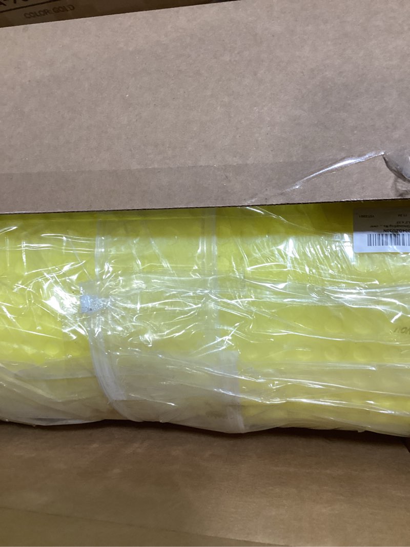 Condition photo showing As Is for maxkosko 108 sq.ft. uncoupling membrane for tile, 1/8''(3mm) thick waterproof heated flooring underlayment mat tile crack prevention for bathroom shower kitchen basement 108 sq. ft. (32.8 ft. x 3.3 ft.)