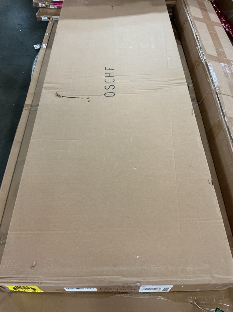 Condition photo showing New/Like New for Extra Long Desk with Bookshelf - 71" Double Long Writing Table for 2-Person Workstation, Modern Study Work Computer Desk for Home and Office, Black 71x23.6 inch Black