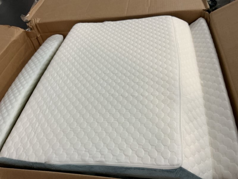 Condition photo showing Good Condition for Simpledad Wedge Pillow for Sleeping, Orthopedic Bed Wedge Pillow Set, 15-in-1 3PCS Adjustable Memory Foam Wedge Pillows Post Surgery, 9 &16 & 20 inches Height 3-in-1 Incline Wedges Pillows White - 3 Piece Set