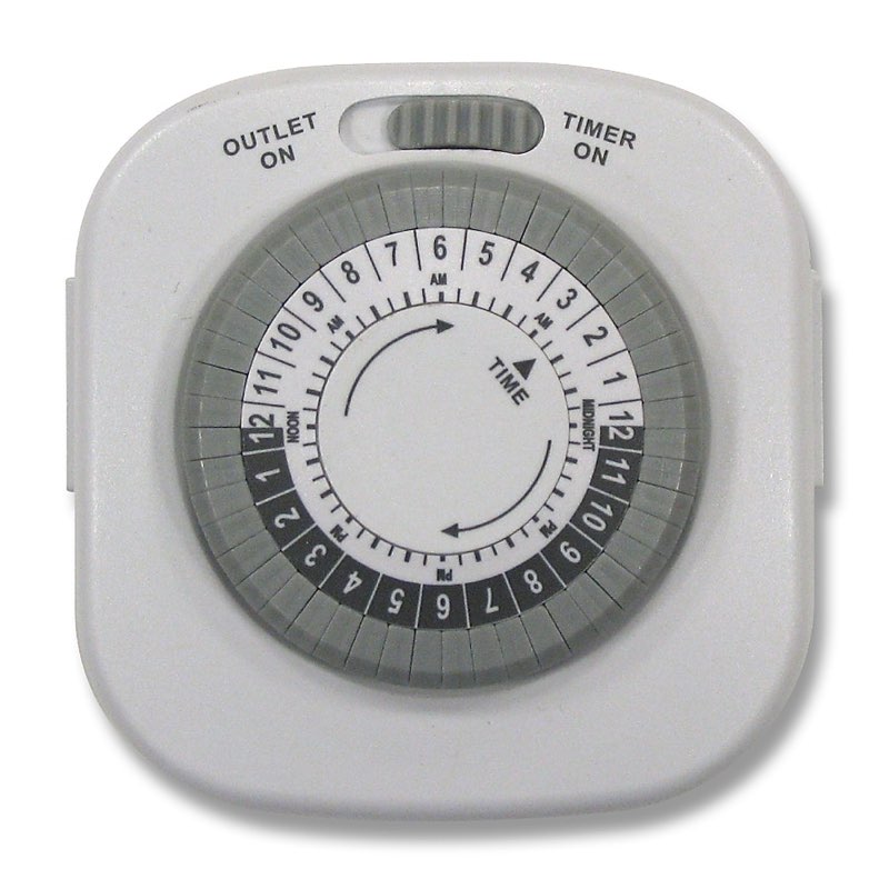 Utilitech 15-Amps 125-volt 1-Outlet Plug-in Countdown Indoor Lighting