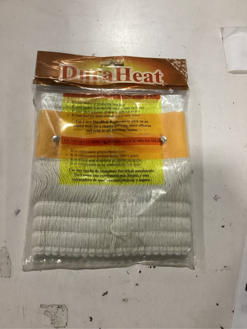 Condition photo showing As Is for Dura Heat Kerosene Heater Wick