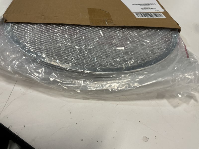 Condition photo showing New/Like New for New Star Foodservice Restaurant-Grade Aluminum Pizza Baking Screen, Seamless (14-Inch (Pack of 6)) 14-Inch (Pack of 6) Silver