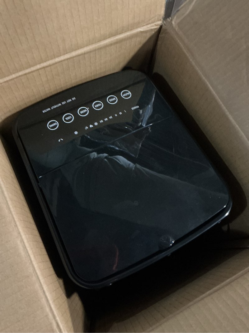 Condition photo showing As Is for NOMEY 3-IN-1 Portable Air Conditioners,Smart Timer, 4 Ice Packs, Waterless Alert System, 4 Modes & 3 Speeds, Smart Remote, 70°Oscillation Windowless Swamp Cooler Air Conditioner Portable for Room