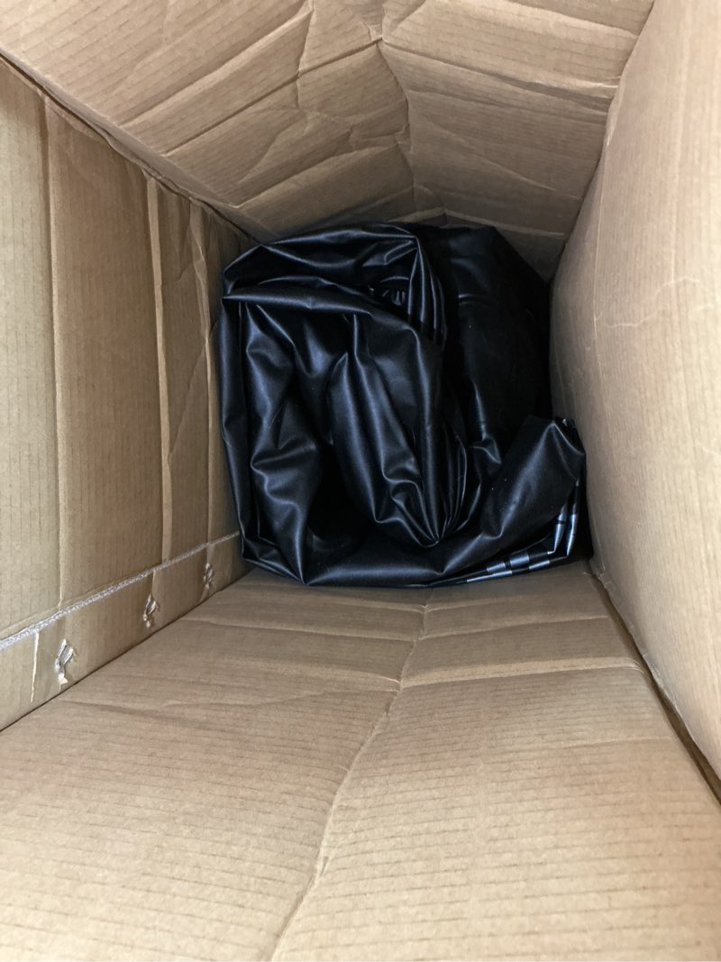 Condition photo showing As Is for airefina air mattress queen with built in pump, 18 raised comfort blow up mattress with carrying bag, portable inflatable mattress for guest home, air bed colchones inflables 750 lbs max, 80*60*18 in standard height 18" black queen