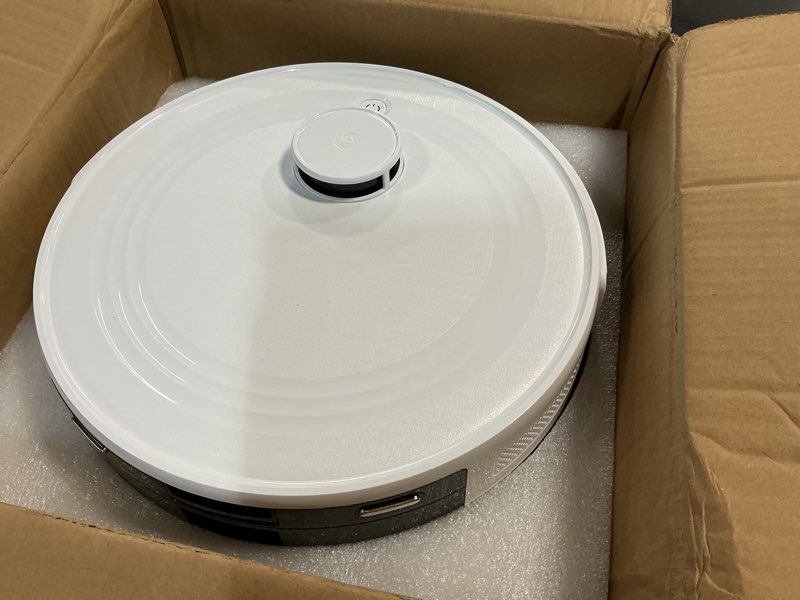Condition photo showing Good Condition for lefant lidar robot vacuum and mop, 75-day self-emptying, 6000pa strong suction, customized cleaning, multi-floor mapping, 130 min runtime, 2.4g/5g wifi/alexa/app/iwatch, m2l plus