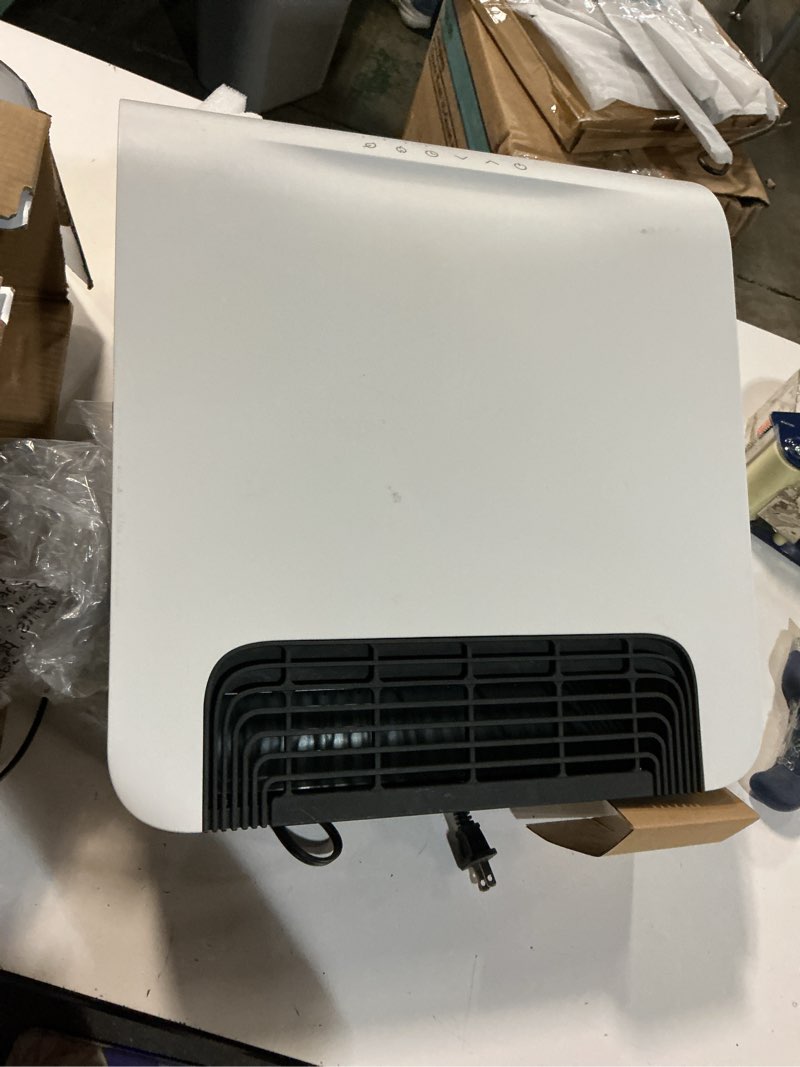 Condition photo showing As Is for utilitech 1500-watt 120 -volt heater fan heater ( 14.76-in l x 16.93-in h grille )