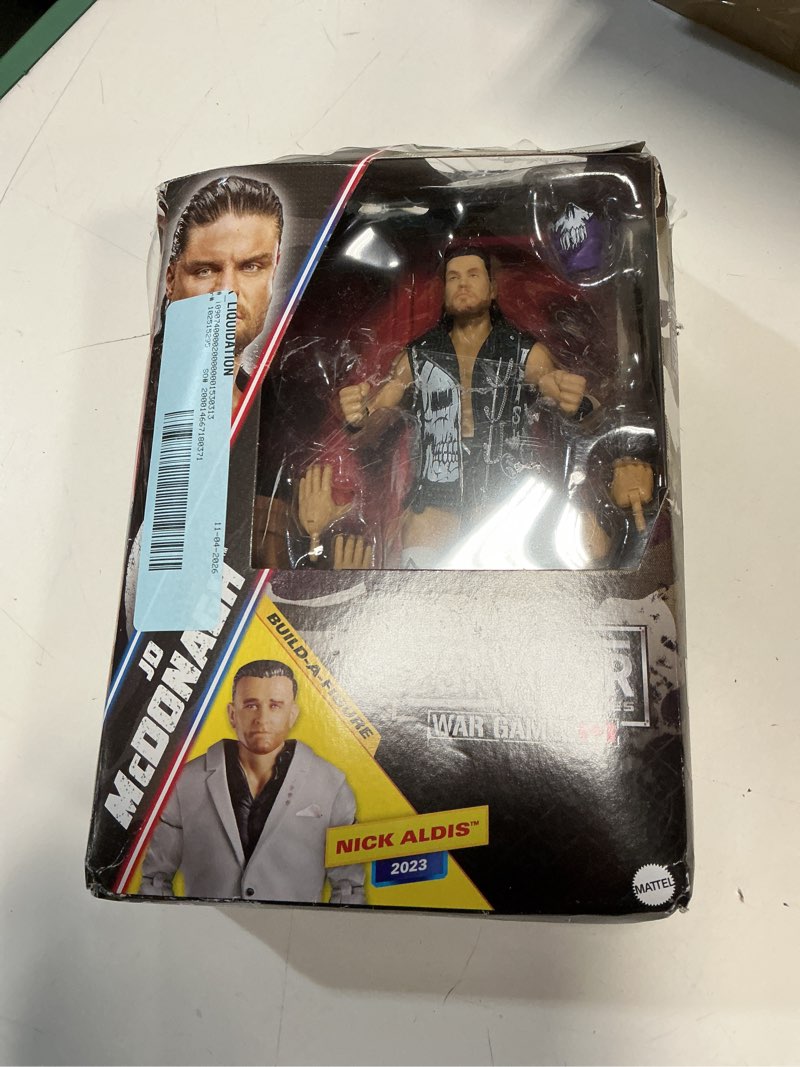 Condition photo showing Good Condition for wwe jd mcdonaugh elite survivor series 2025 toy wrestling action figure