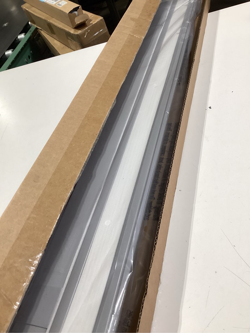 Condition photo showing Good Condition for lazblinds no tools no drill cordless cellular shades, top down bottom up (tdbu) honeycomb shades for home, light filtering thermal insulation blinds for windows, 21" w x 48" h, grey light filtering - grey 21" w x 48" h
