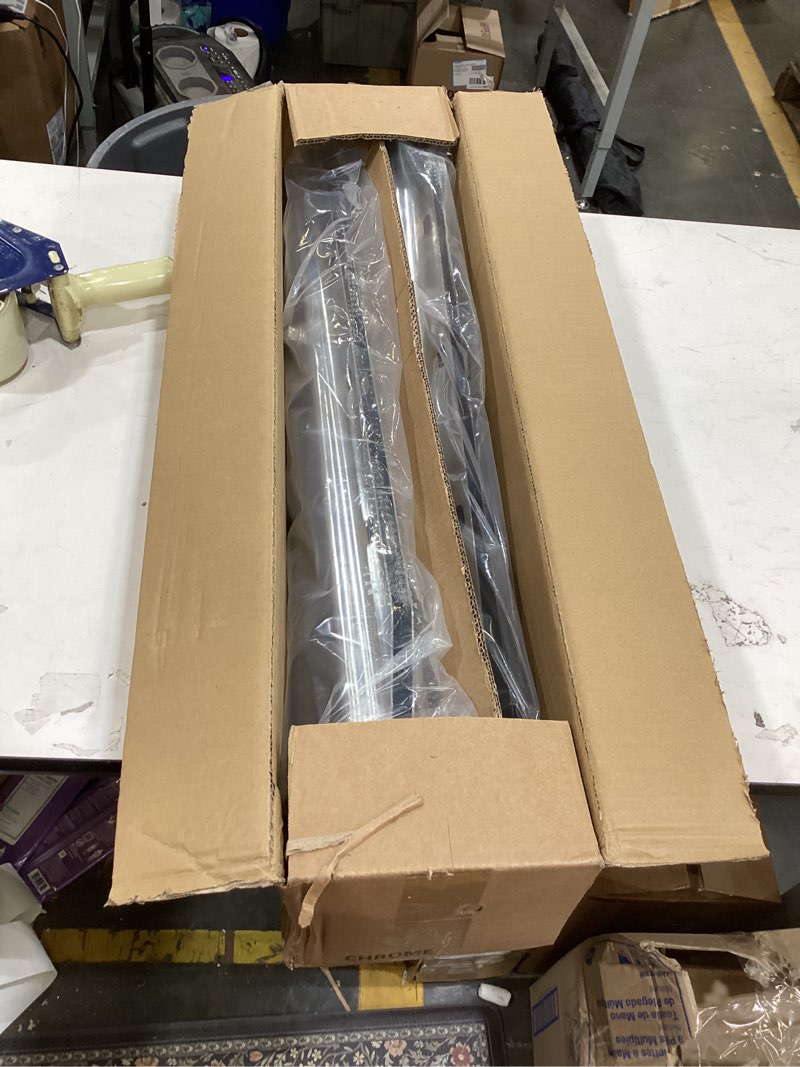 Condition photo showing Good Condition for 30" heavy duty spring loaded chrome mud flap hangers for semi trucks all in one kit - straight - bolt spacing: 2.5" - kit contains all hardware for mounting flaps - 1 pair (2 pcs)