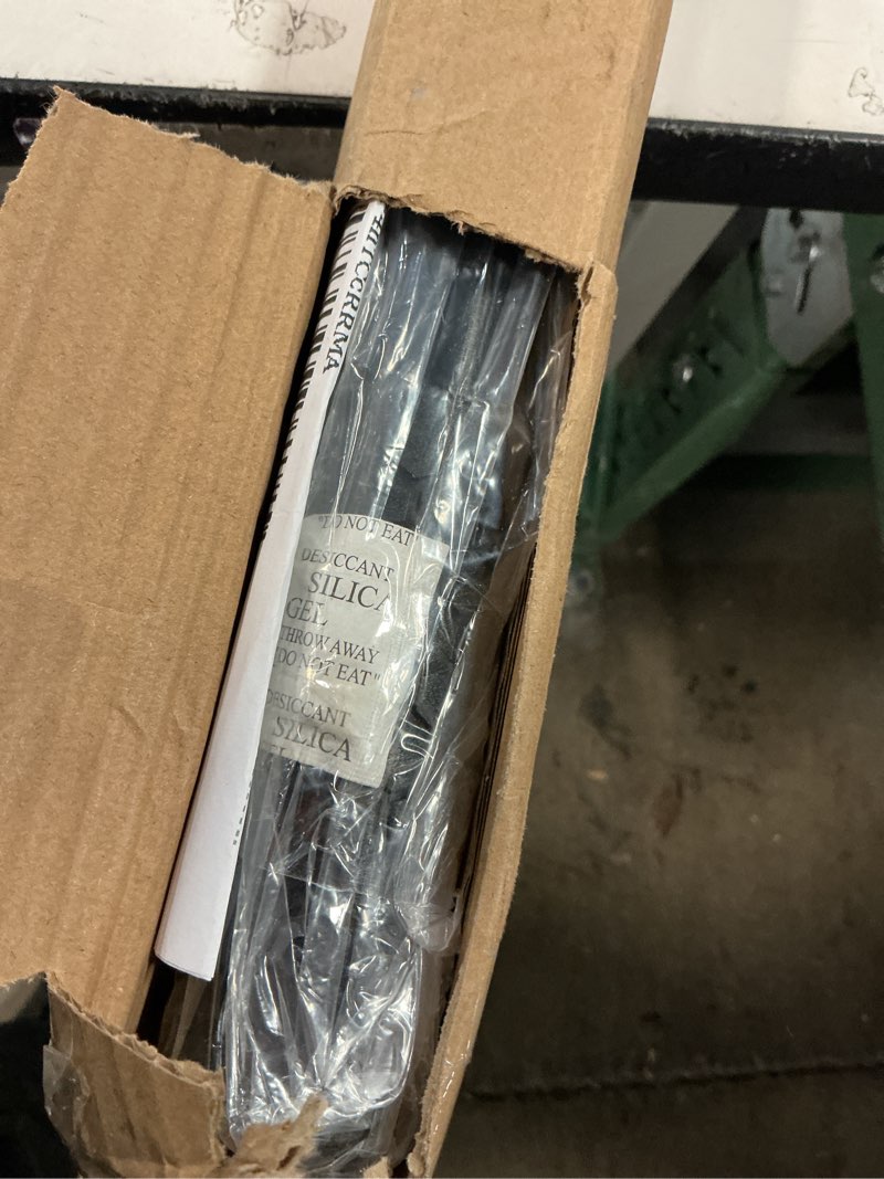 Condition photo showing As Is for 5ft Yoga Stick Made from Natural Bamboo - Stretching Stick for Mobility, Balance, Pilates & Physical Therapy - Exercise Stick with Non-Slip Ends - Includes 20+ Video Tutorials Abyss Black