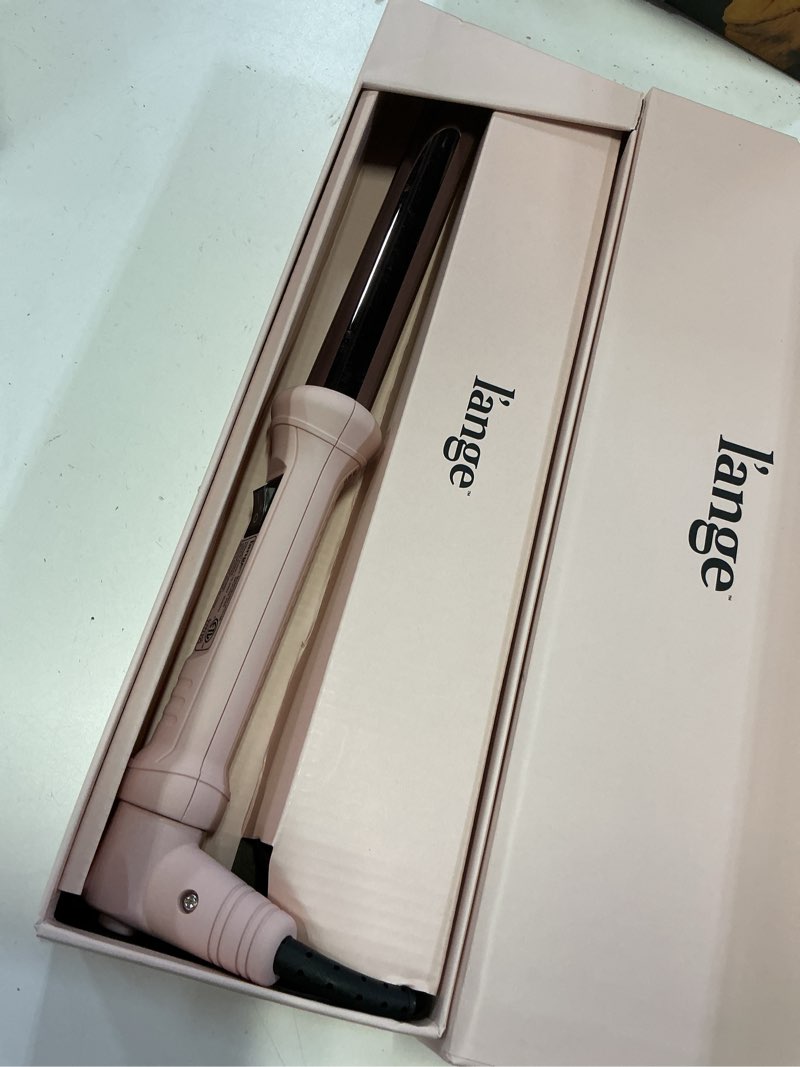 Condition photo showing Good Condition for l'ange hair ondulé ceramic curling wand | salon hair styling wands for beach waves