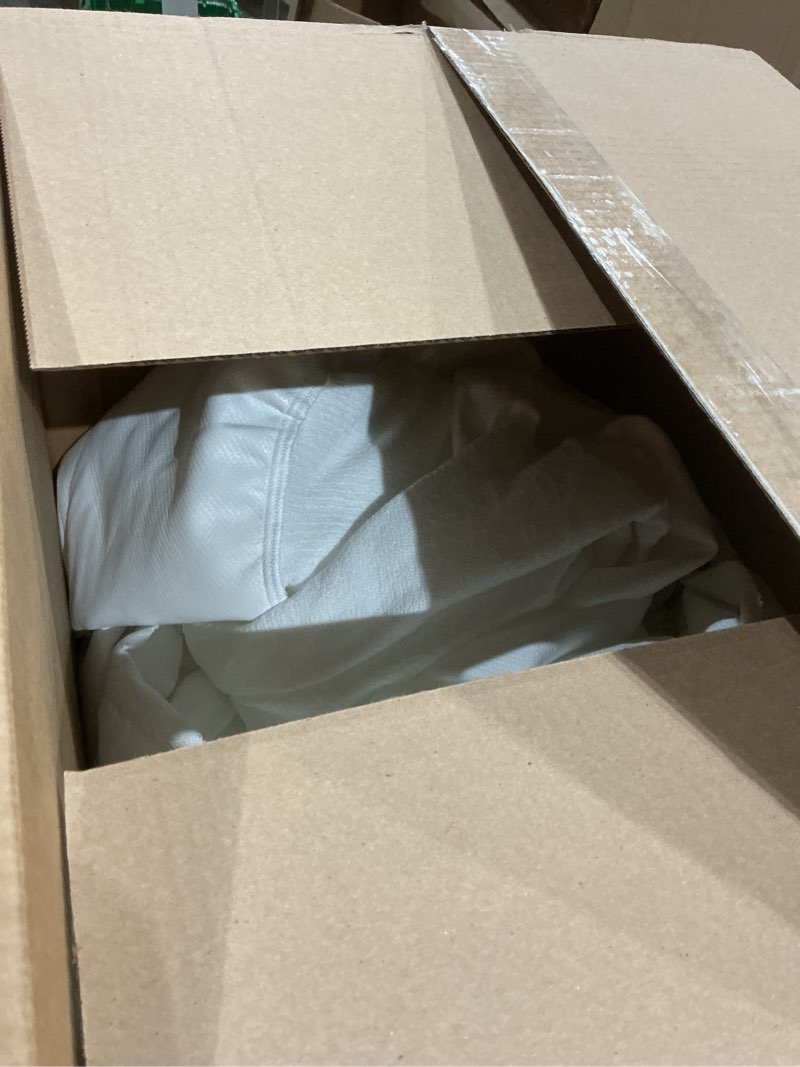 Condition photo showing As Is for Casper Sleep Waterproof Mattress Protector, King, White