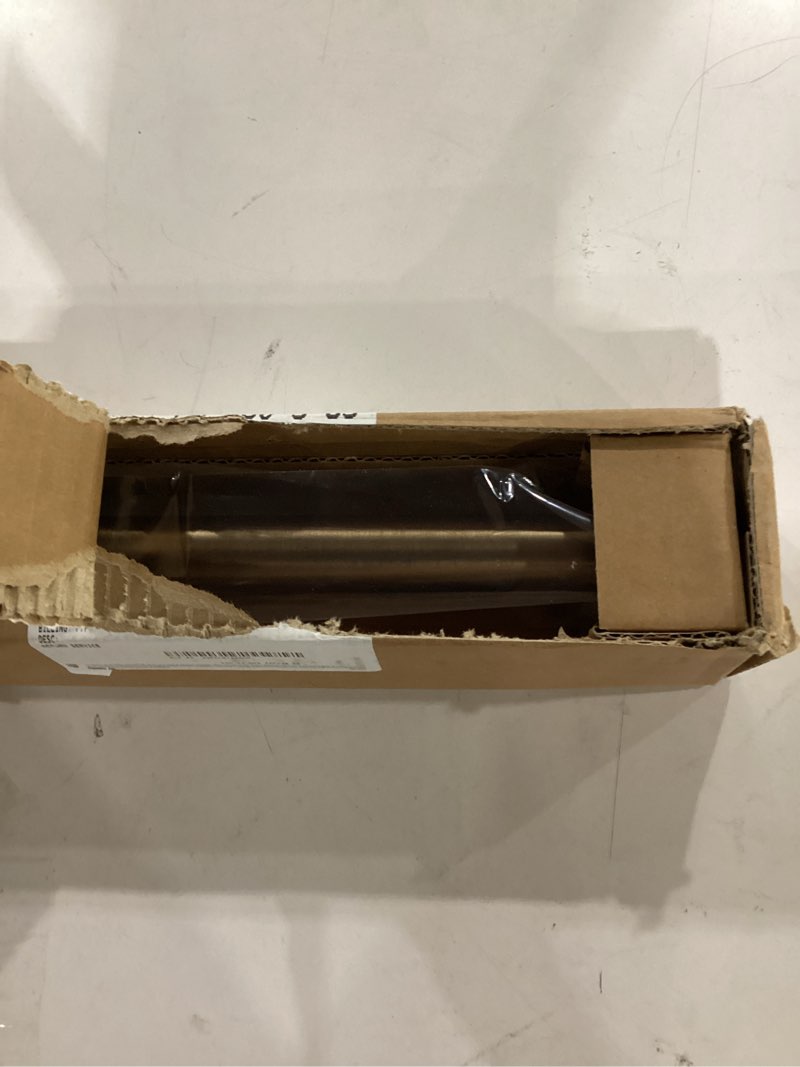Condition photo showing New/Like New for ivilon tension curtain rod - spring tension rod for windows or shower, 24 to 36 inch. warm gold