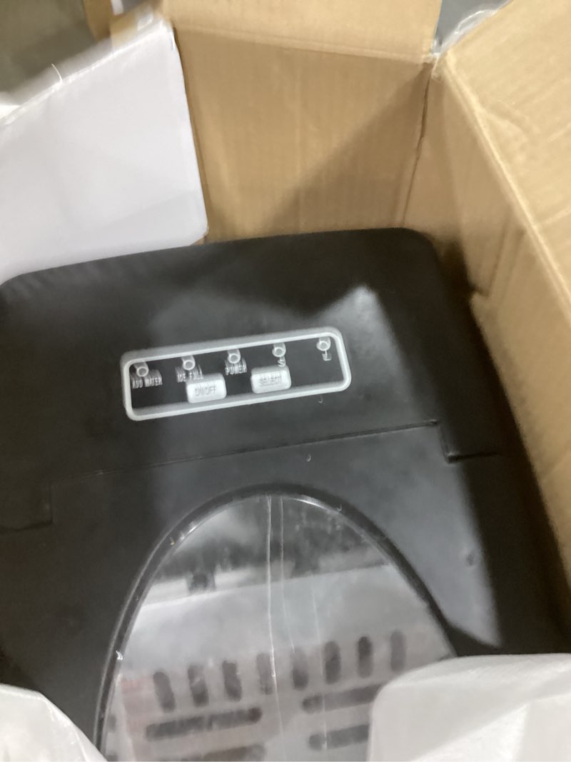 Condition photo showing As Is for frigidaire crunch countertop nugget ice maker, 33 pounds