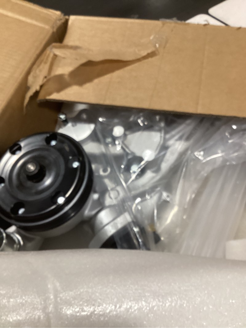 Condition photo showing New/Like New for 12685257 engine water pump w/housing fit for 2014-2018 chevy silverado 1500, 2015-2020 chevrolet suburban tahoe,2014-2020 gmc sierra 1500 yukon,2015-2020 escalade – replaces# 12623753, 12668985