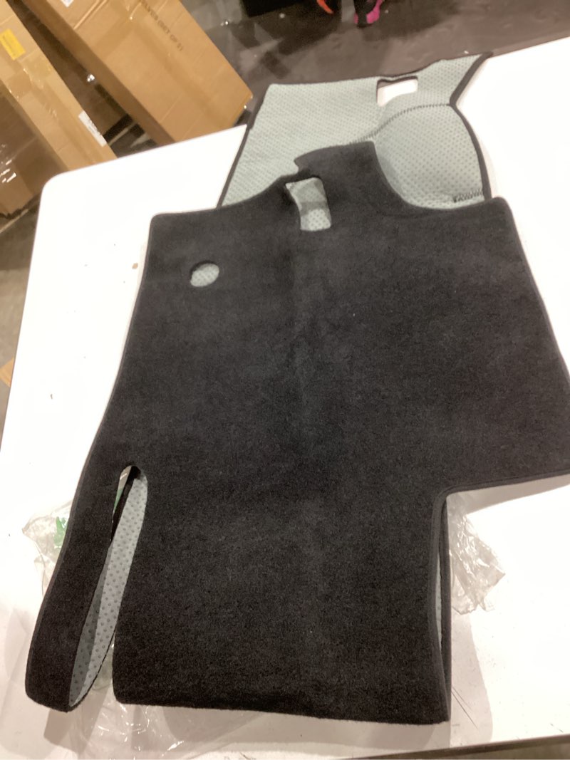 Condition photo showing Good Condition for dash cover for 2016-2022 2023 toyota tacoma dashboard cover mat for tacoma accessories sunshade nonslip mesh protector no glaretacoma sunshield protector mat pad 16-23 tacoma dash cover