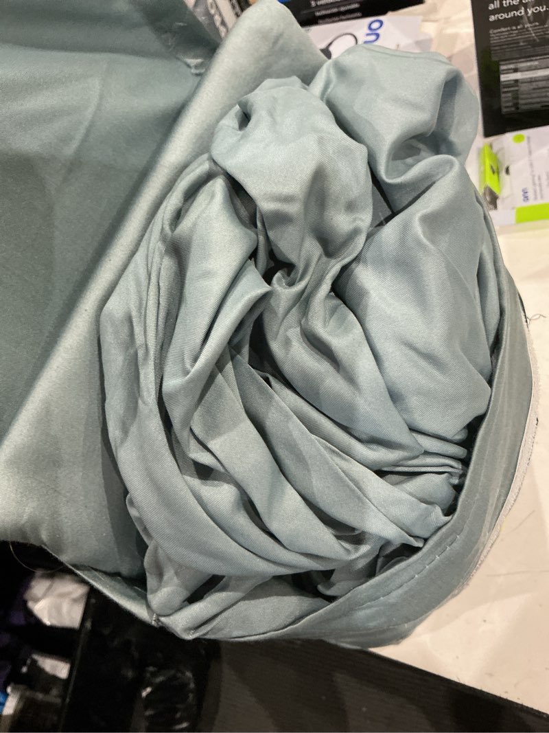 Condition photo showing As Is for serta 6-piece 800 thread count lead cotton rich adult bed sheet set  full - deep pocket