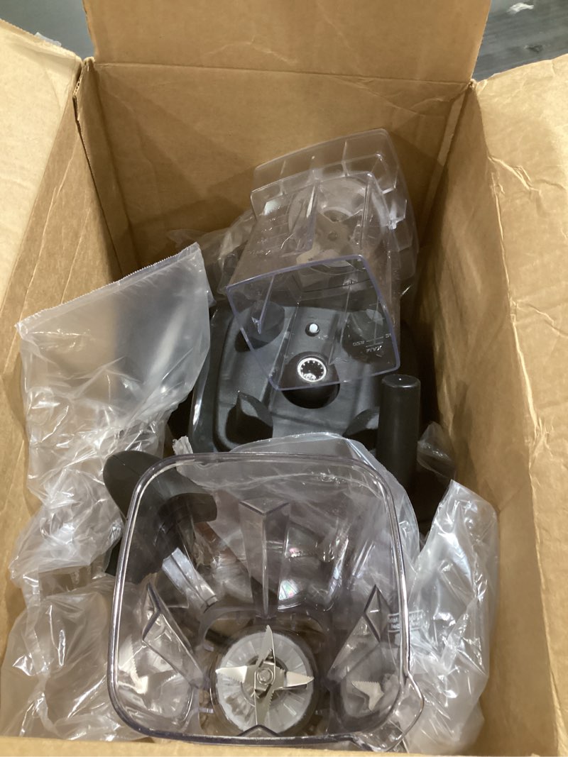 Condition photo showing As Is for Blenders for Kitchen, Smoothie Blender, 2400W/1000W Prasky Blender & Grinder Combo, 25,000 RPM High Speed, 68oz BPA-Free Food Processor, Countertop Blender for Smoothies, Shakes & Food (Brown, 2L) Brown 2L