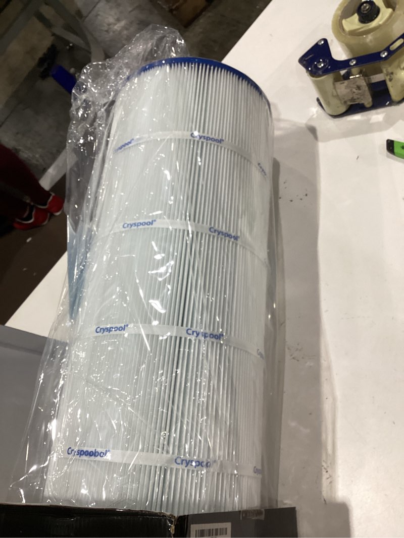 Condition photo showing New/Like New for cryspool® 08055 filter compatible with hayward c1200, cx1200re, pa120, c-8412, ultra-b2, fc-1293, clearwater ii 125, 817-0125n, 120 sq. ft pool filter cartridge, 1 pack