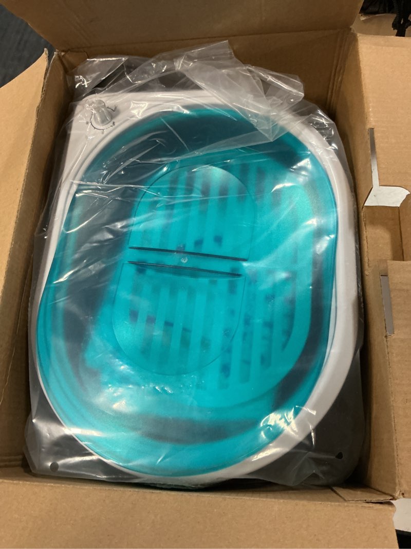 Condition photo showing Good Condition for paraffin wax machine - paraffin bath for smooth and soft skin - quick heating 2500ml large capacity paraffin wax warmer for hand and feet with paraffin wax for spa (blue)