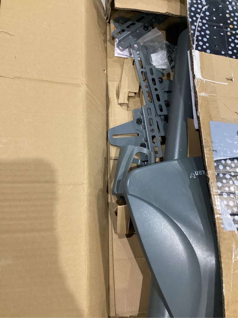 Condition photo showing As Is for barkan 57" outdoor universal ev charger stand, 5 year warranty, weatherproof zinc coating, electric vehicle charging station, level 1 & 2, up to 110 lbs, pedestal, column, tesla, floor mounted floor to ceiling