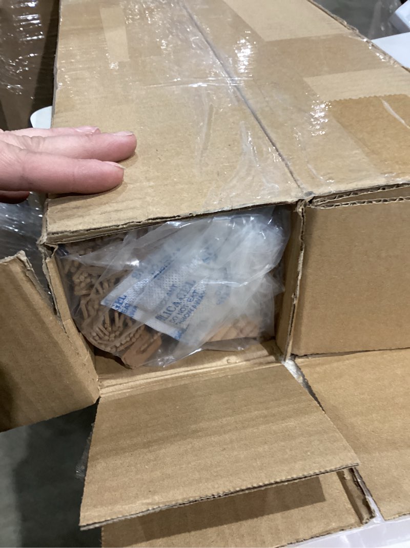 Condition photo showing New/Like New for LazBlinds No Tools No Drill Cordless Bamboo Roman Shades, Light Filtering Window Treatment, Roll Up Bamboo Blinds for Window 27'' W x 64'' H, Squirrel Squirrel 27'' W x 64'' H