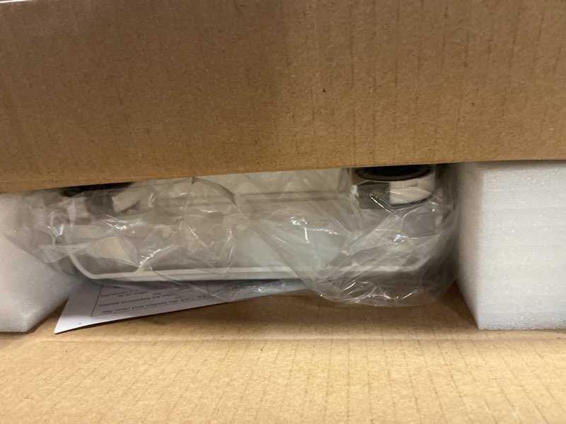 Condition photo showing Good Condition for kohler 57778-gcf-0 cymbal readylatch quiet-close soft close toilet seat round, flexible coreflex material, wider toilet seat surface, home essentials, white with ice grey core center white with ice grey core center round