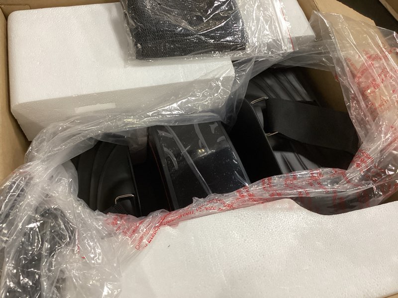 Condition photo showing Good Condition for Under Desk Elliptical Machine, Electric Elliptical Leg Exerciser While Sitting for Seniors with Upgraded 15 Speeds & 12 Auto Mode, Forward & Reverse Direction, Quiet Portable Seated Pedal Exerciser 15 Adjustable Speeds+ Upgraded 6 Resistance -Black Orange