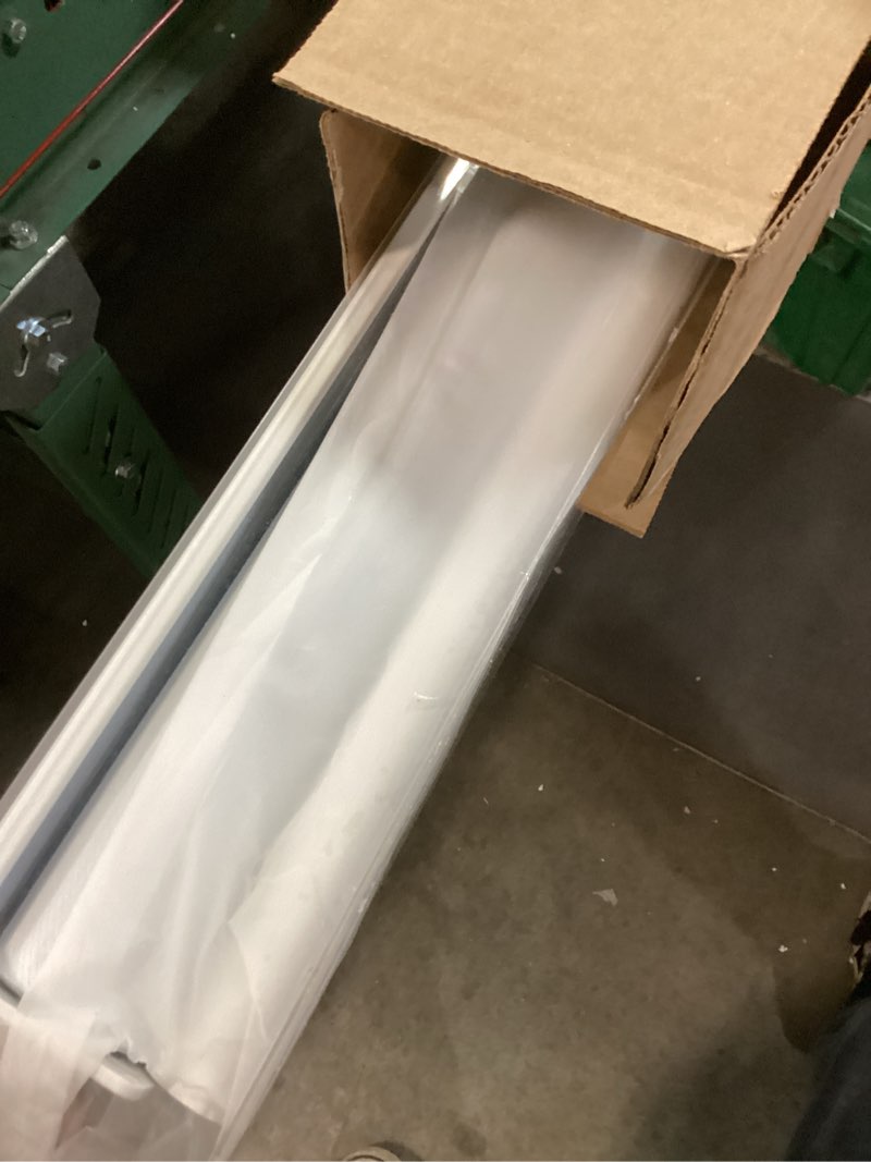 Condition photo showing Good Condition for AOSKY Cordless Zebra Blinds for Windows Pull Down Roller Window Shades Dual Layer Light Filtering Privacy for Day and Night, Free-Stop Door Shades for Home Easy to Install (37" W X 72" H, White) 37"W x 72"H White