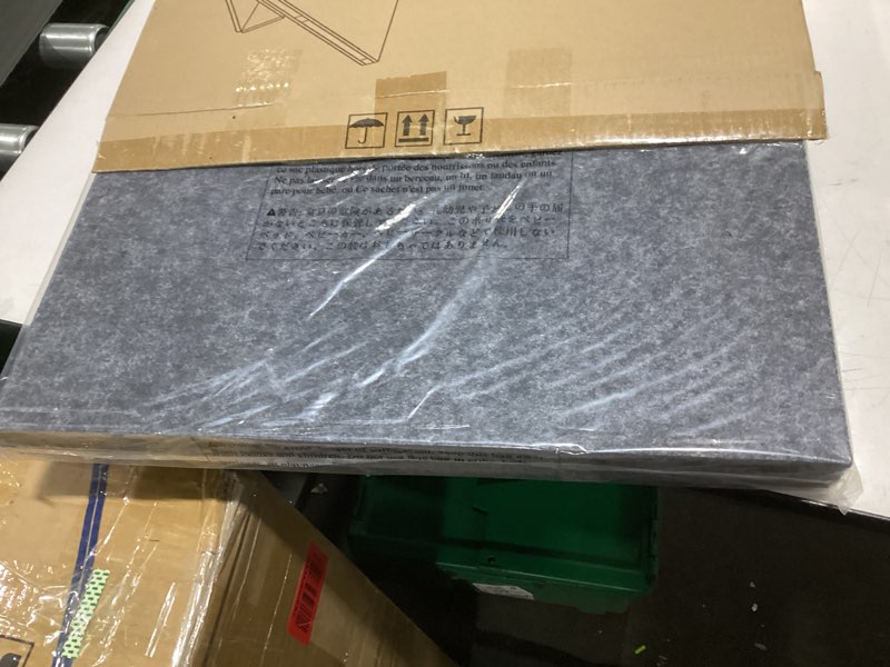 Condition photo showing Good Condition for Lavievert Tilting Puzzle Board with 2-in-1 Designed Stand & Cover, Super Lightweight Felt Plateau Storage with 6 Drawers for Adults, Portable Jigsaw Puzzle Table for Up to 1000 Pieces – Gray