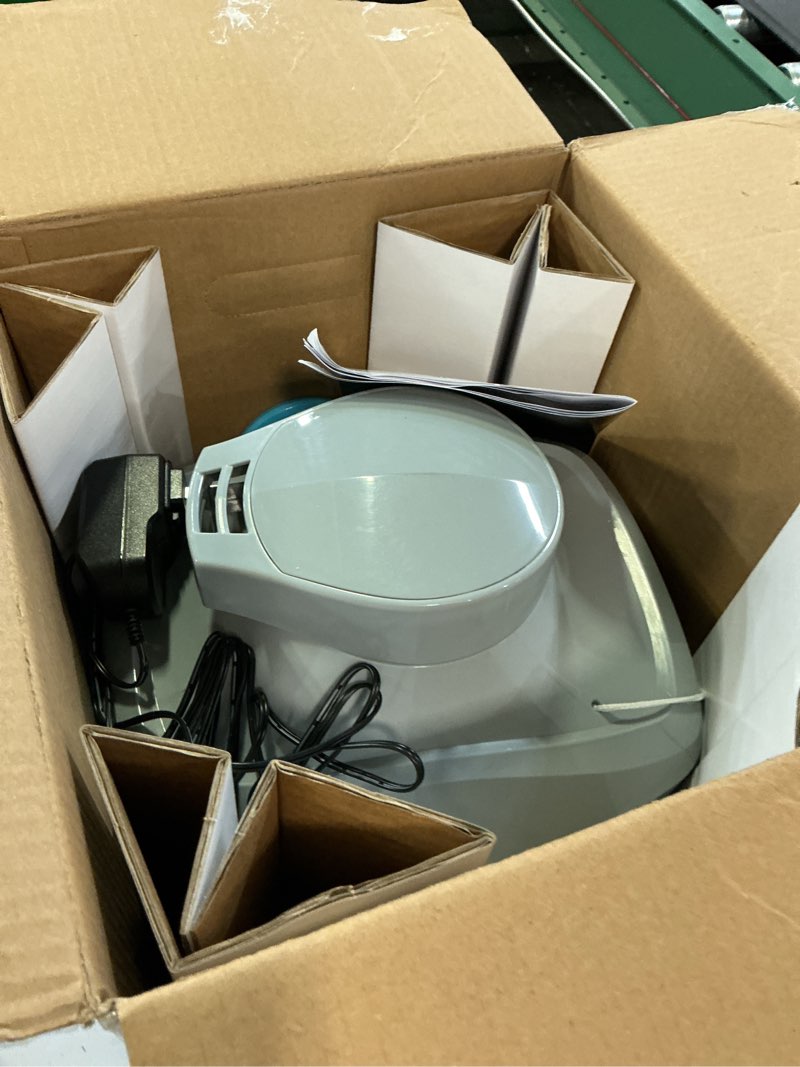 Condition photo showing Good Condition for core innovations rechargeable robotic pool vacuum cleaner, 45-min runtime, dual 2l filters, led indicator, powerful suction