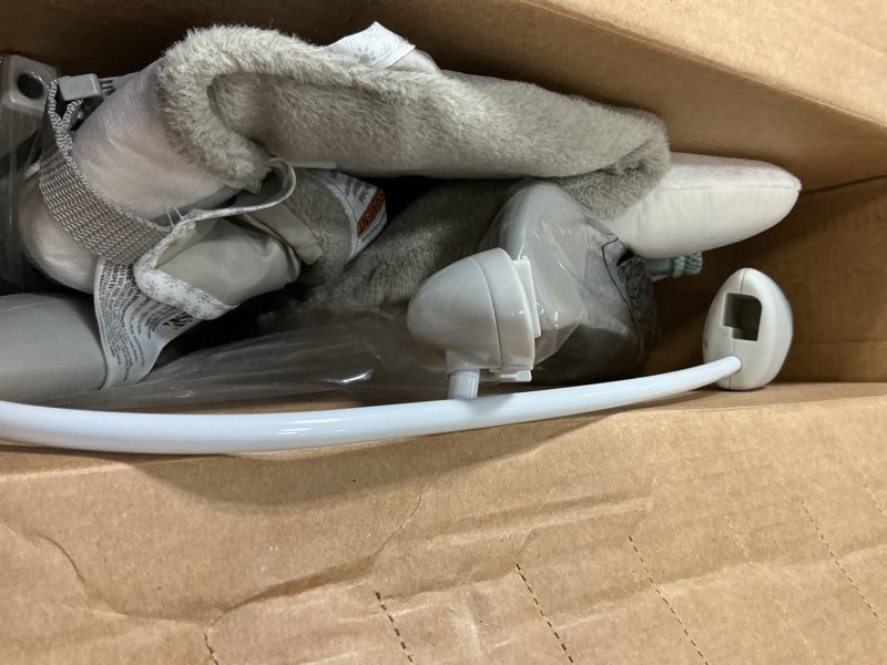 Condition photo showing Good Condition for Ingenuity SmartBounce Automatic Baby Bouncer Seat with White Noise, Music, Toy Bar & 2 Plush Infant Toys, 0-6 Months Up to 20 lbs (Pemberton)