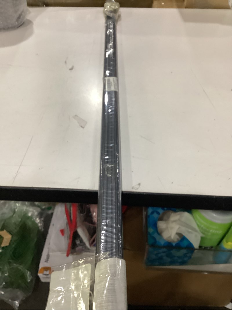 Condition photo showing New/Like New for aluminium alloy oval closet rods heavy duty wardrobe rod application clothes hanging oval rod 18/20/24/31/39 inch for closet wardrobe (black 39 inch)