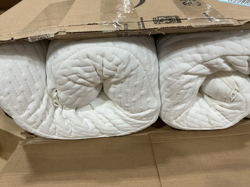 Condition photo showing Good Condition for tuft & needle premium pillow, king size 2-pack with adaptive foam, supportive and cool, certipur-us and greenguard gold certified, 3-year true warranty foam pillow set of 2 king