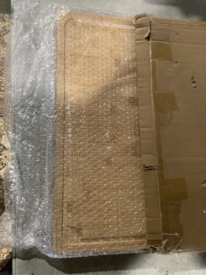 Condition photo showing Good Condition for 30 x 20 Extra Large Cutting Board, Turkey Carving Board Bamboo Meat Cutting Boards for Kitchen with Juice Groove and Handles Heavy Duty Charcuterie Board, 4XL, Empune 30"L x 20"W