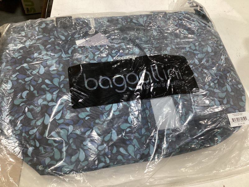 Condition photo showing New/Like New for baggallini womens avenue tote top handle handbags, midnight blossom, one size us