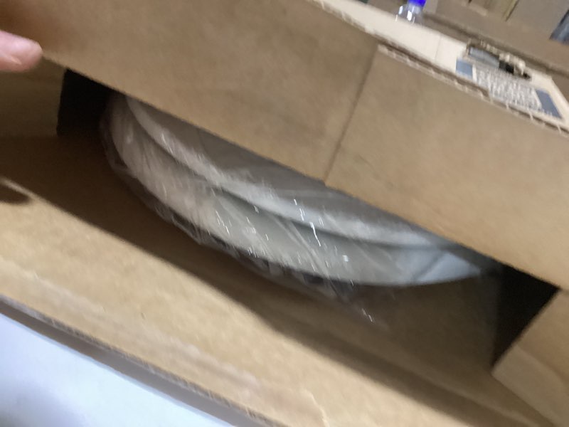 Condition photo showing Good Condition for Mayfair NextStep2 Toilet Seat with Built-In Potty Training Seat, Slow-Close, Removable that will Never Loosen, Elongated, White Elongated (1-Pack) 1-Pack