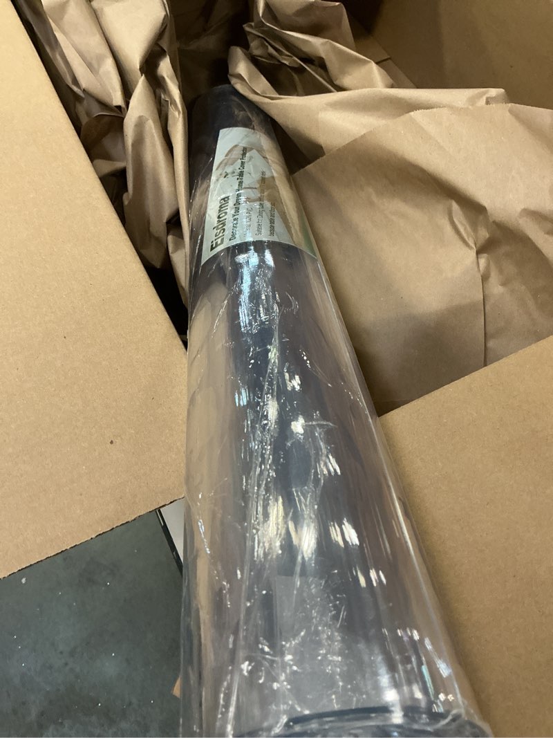 Eisdroma 24 x 84 Inch Clear Table Cover Protector, 2mm Thick Clear Table Protector for Dining Room T