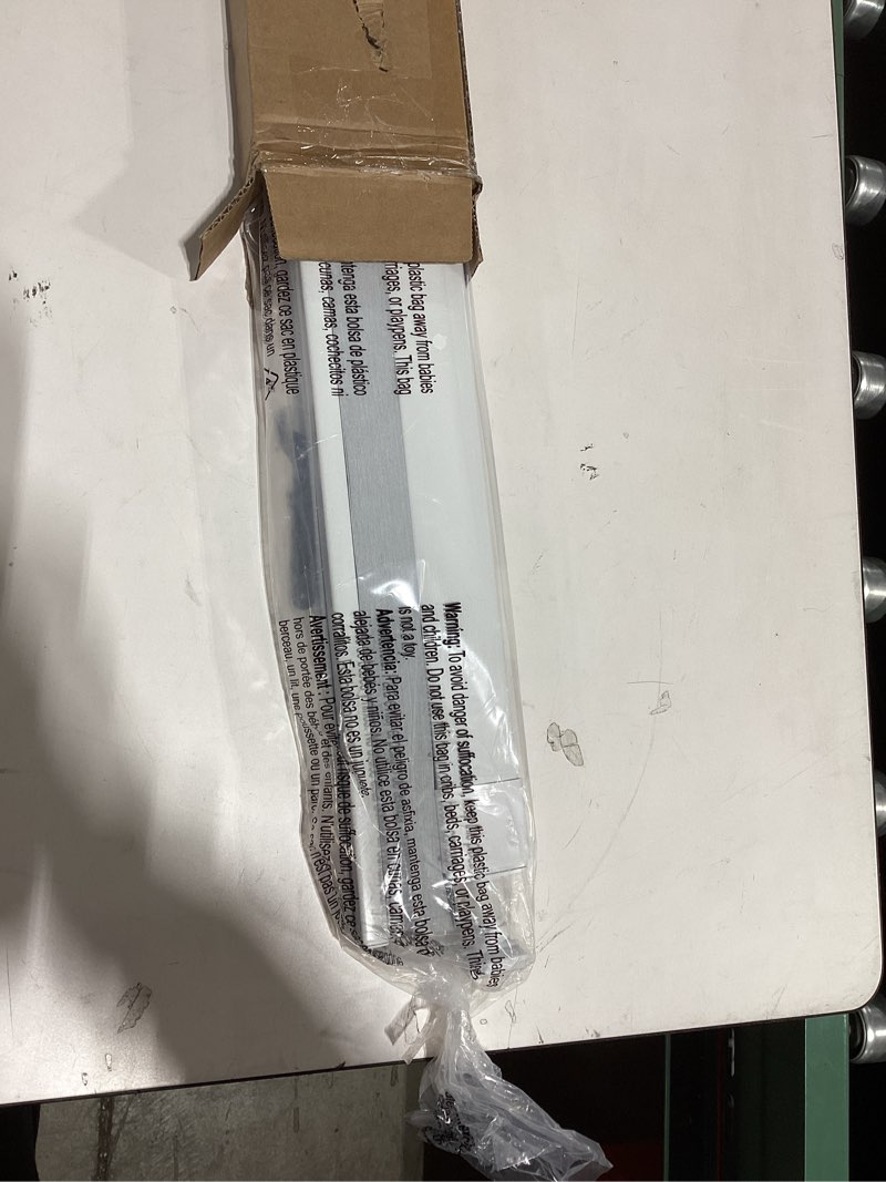 Condition photo showing Good Condition for lazblinds no tools no drill cordless cellular shades, blackout light blocking honeycomb shades for home, thermal insulation blinds for windows, 29" w x 48" h, white blackout-white 29" w x 48" h