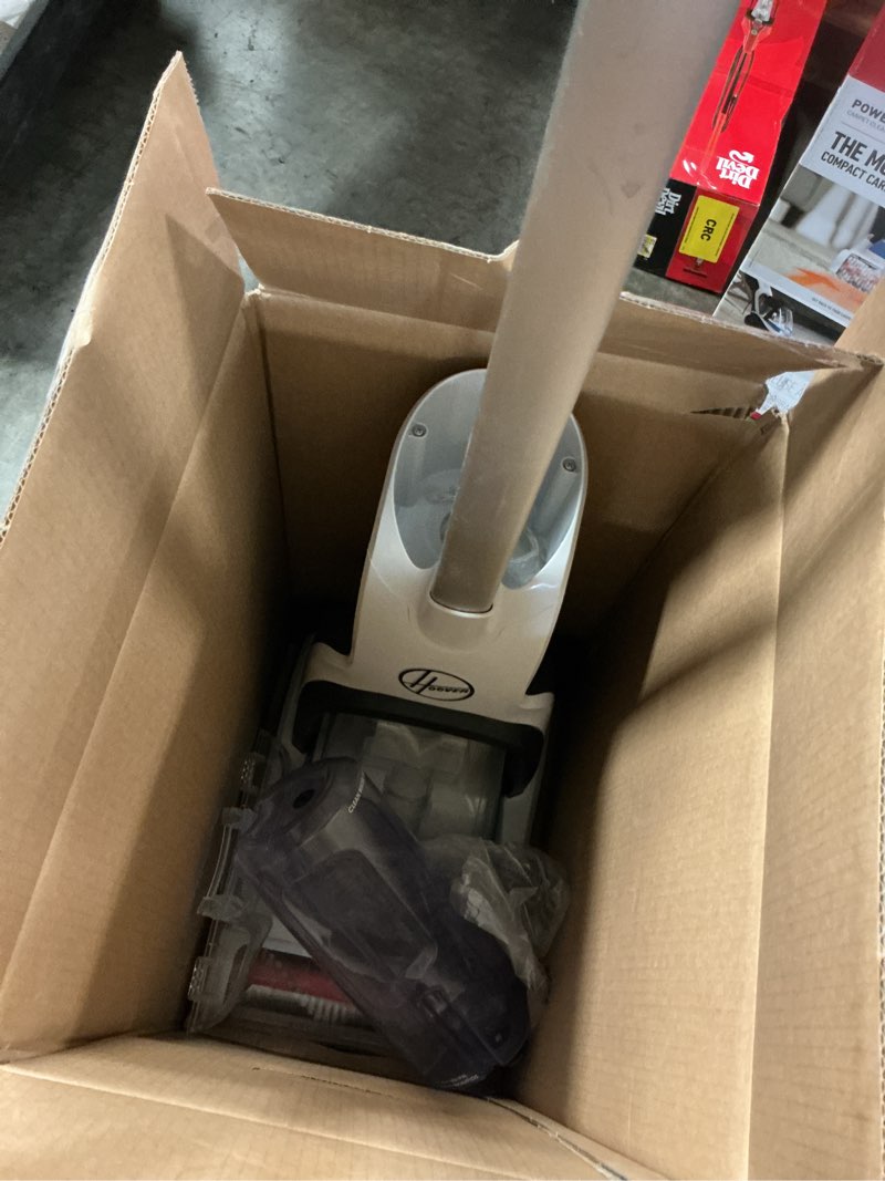 Condition photo showing As Is for hoover powerdash pet carpet cleaner fh50730v