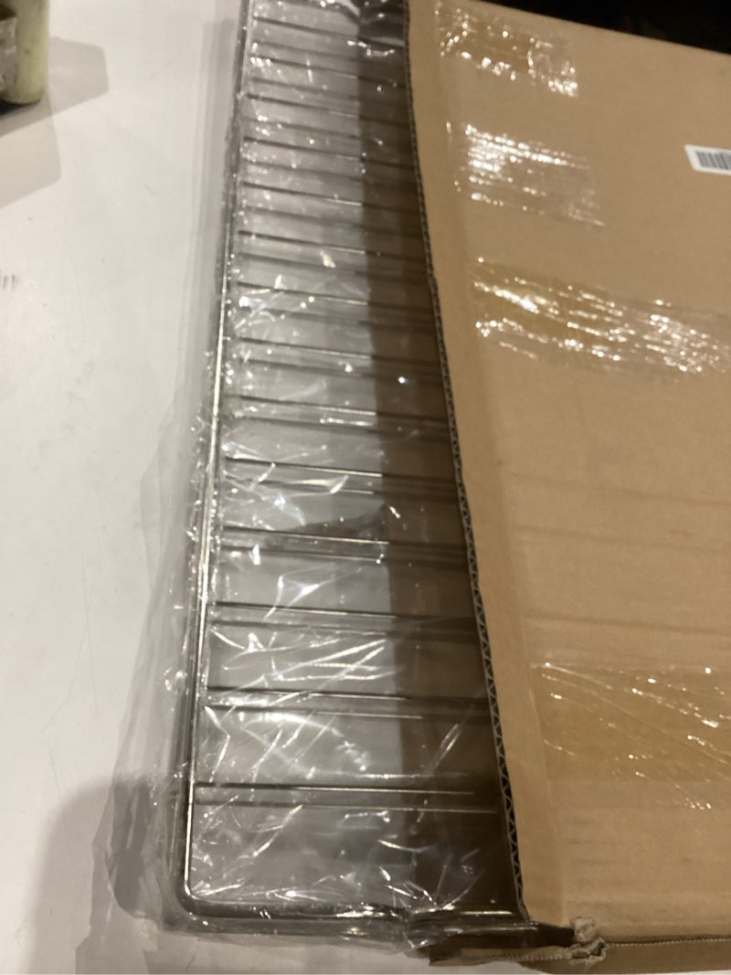 Condition photo showing Good Condition for new upgraded dg75-01001c dg75-01001d oven rack replacements (244-3/4" x 16-7/16"), for samsung range oven ne63a6511ss, nx60a6511ss, ne59t4311ss, 304 stainless steel, 2 pack dg75-01001c-2pcs