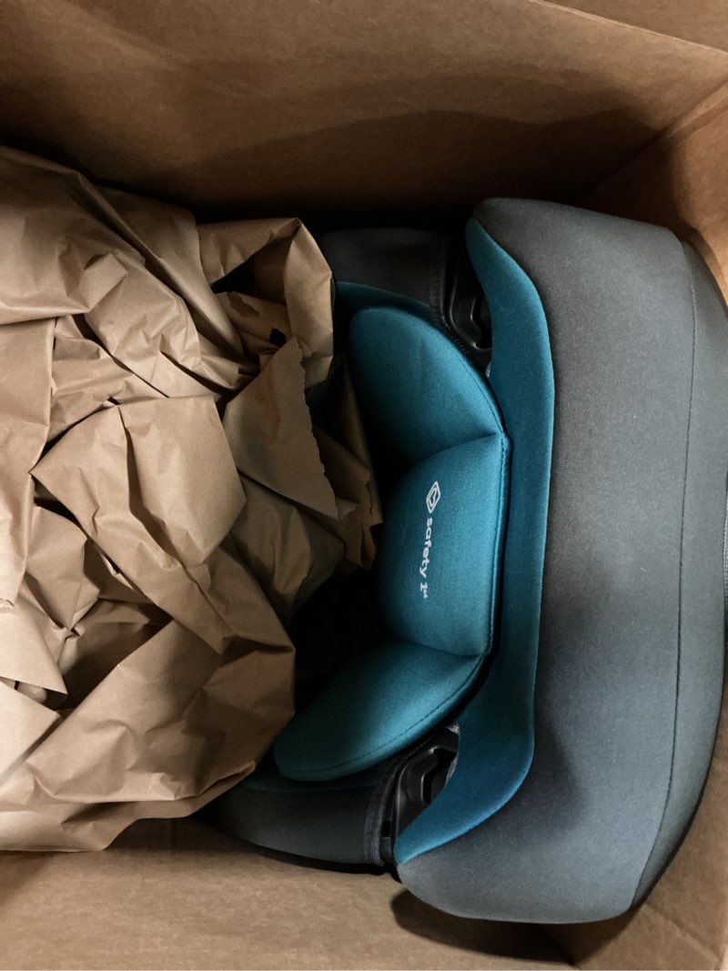 Condition photo showing Good Condition for safety 1st grand 2-in-1 booster car seat, converts from high back to belt-positioning booster, high back seat for kids 40-65, and belt-positioning 40-100 pounds, capri teal
