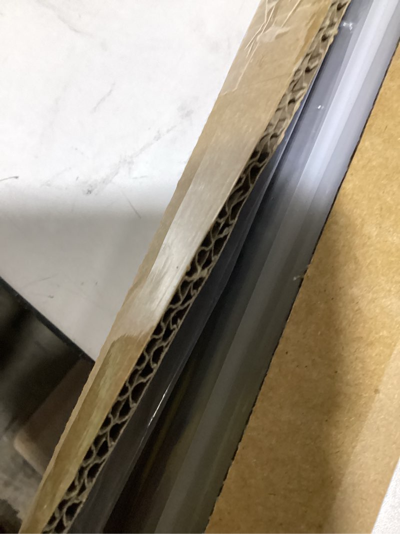 Condition photo showing As Is for Besseto 10 Pack 3.3ft 1M Recessed LED Aluminum Channel Black,LED Strip Light Diffuser Aluminum Channel Profile Housing Track for 12mm Width Strip Light Black-10PACK 3.3ft