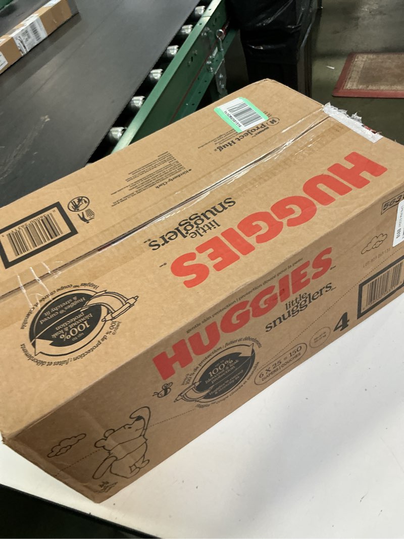 Condition photo showing New/Like New for Huggies Little Snugglers Disposable Diapers - Size 4 - 150ct