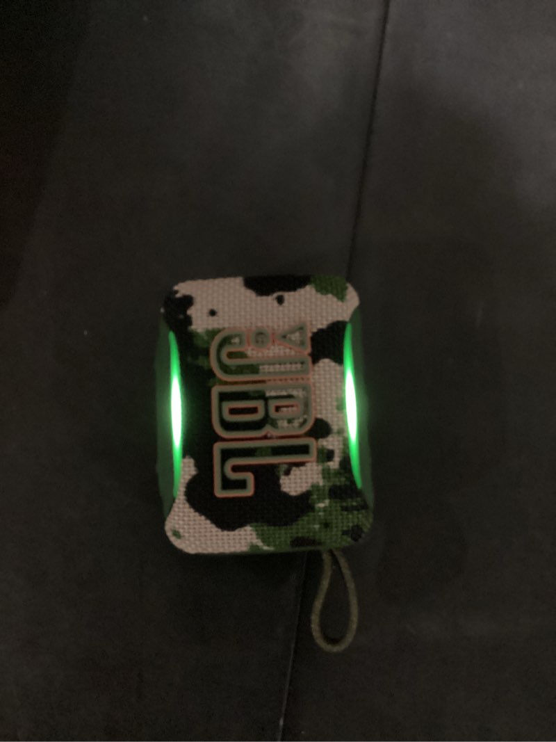 Condition photo showing New/Like New for working verified jbl go 5 portable bluetooth speaker - squad