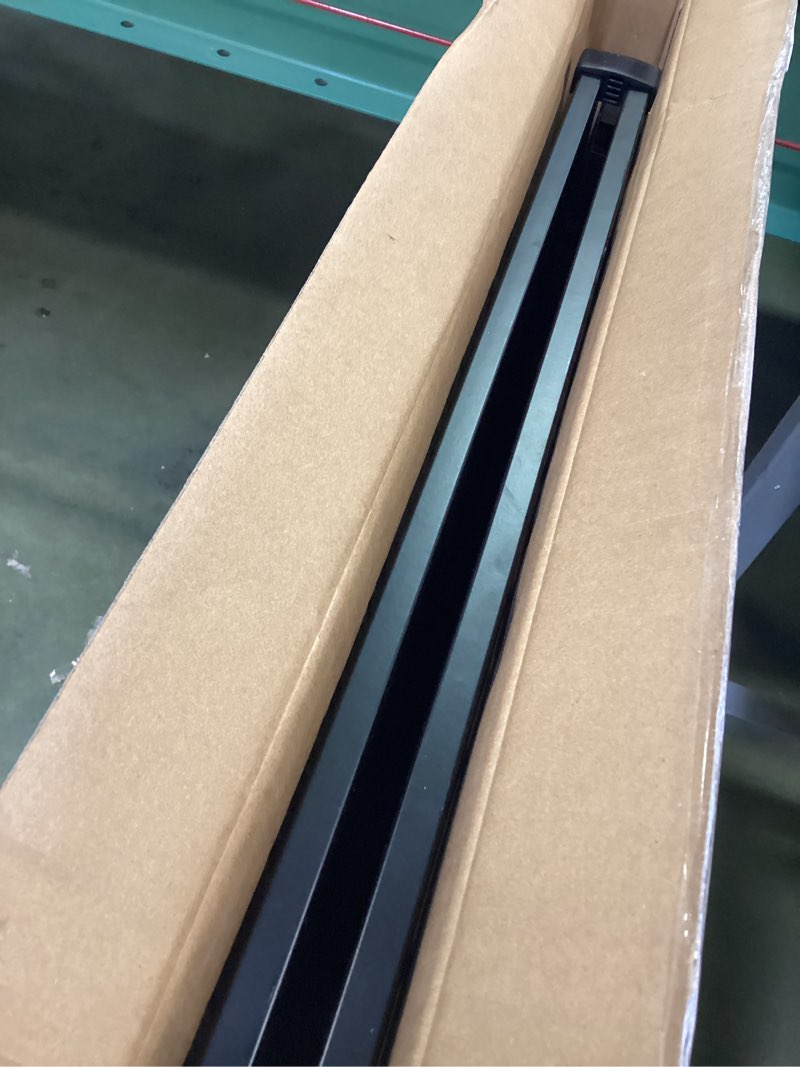 Condition photo showing As Is for Babelio Baby Gate for Stairs, Kitchen & Doorways, No Bottom Bar| One-Handed Operation| Auto-Close| Hardware Mount (Drill Needed) Safety Dog/Pet Gate (Black - B17, 26-43" W, 28" H)
