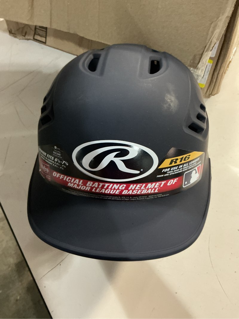 Condition photo showing Good Condition for rawlings r16m matte navy sr (6 7/8 - 7 5/8)