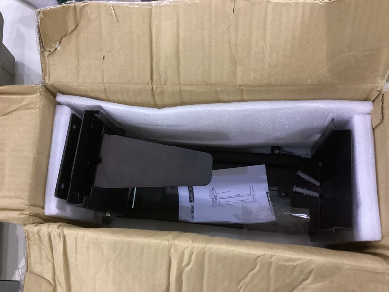 Pholiten Under Desk CPU Mount,Universal PC Wall Mount,3.94 to 11.61 inch Wide Computer Case CPU Hang