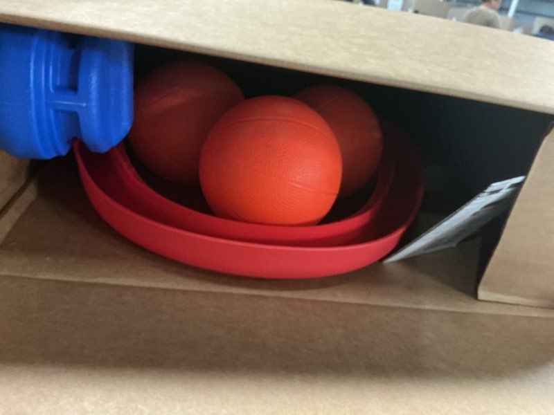Condition photo showing Good Condition for little tikes easy score basketball set, blue, 3 balls - amazon exclusive, 23.75 x 22 x 61 inches standard